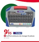 Coffret embouts de vissage 35 pièces 11501572003 - TIVOLY en promo chez Mr.Bricolage Coffret embouts de vissage 35 pièces 11501572003 - TIVOLY dans le catalogue Mr.Bricolage