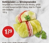 Kohlrouladen oder Wirsingrouladen von  im aktuellen V-Markt Prospekt für 1,29 €