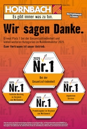 Aktueller Hornbach Baumärkte Prospekt in Ittlingen und Umgebung, "Wir sagen Danke." mit 34 Seiten, 01.10.2025 - 29.10.2025