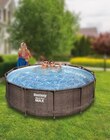 Raiffeisenmarkt - Steel Pro MAX Frame Pool Komplett-Set Angebot im Prospekt Steel Pro MAX Frame Pool Komplett-Set bei Raiffeisenmarkt im Prospekt "" für 2,99 €