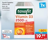 Netto Marken-Discount Retzow - Tabletten Vitamin D3 Angebot im Prospekt Tabletten Vitamin D3 bei Netto Marken-Discount im Retzow Prospekt für 19,99 €