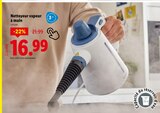 Nettoyeur vapeur à main - Lidl à Cahors Nettoyeur vapeur à main en promo chez Lidl Cahors à 16,99 €