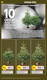 Offre Sapin Nordmann dans le catalogue Intermarché Express du moment à la page 4