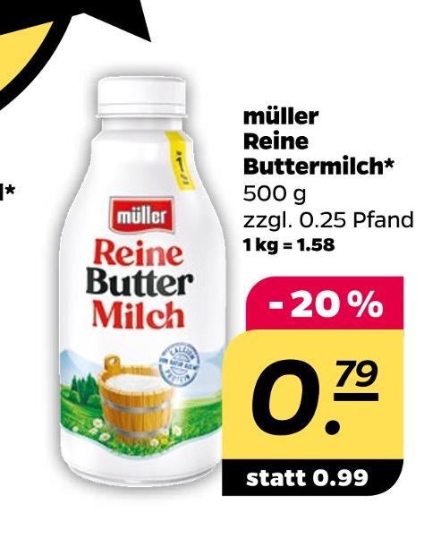Reine Buttermilch