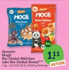 Bio-Dinkel-Bällchen von Mogli im aktuellen tegut Prospekt für 1,11 €