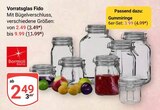 Vorratsglas Fido Angebote von Bormioli Rocco bei GLOBUS Rostock für 2,49 €