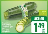 Zucchini, grün von EDEKA Bio für 1,49 € bei EDEKA im Angebot Zucchini, grün von EDEKA Bio im aktuellen EDEKA Prospekt