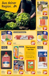 Brühwurst Angebot im aktuellen REWE Prospekt auf Seite 28