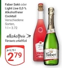 Sekt Angebote von Faber bei GLOBUS Homburg für 2,79 €
