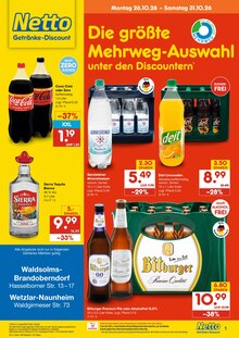 Bitburger im aktuellen Netto Marken-Discount Prospekt (Wetzlar) Bitburger im Netto Marken-Discount Prospekt "DER ORT, AN DEM DU IMMER AUSGEZEICHNETE PREISE FINDEST." mit 2 Seiten (Wetzlar)