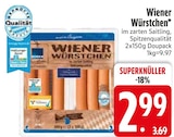 Wiener Würstchen Angebot in Scheidegg Wiener Würstchen im aktuellen Prospekt bei EDEKA in Scheidegg