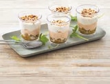 Verrine truite fromage frais et légumes ou patate douce lentilles ou thon chorizo dans le catalogue Super U