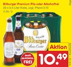 Aktuelles Premium Pils Angebot bei Netto Marken-Discount in Karlsruhe ab 10,49 €