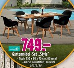 Gartenmöbel-Set „Style“ im Hornbach Prospekt Gartenmöbel-Set „Style“ von Garden Place im aktuellen Hornbach Prospekt für 749,00 €