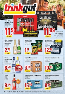 Coca Cola im Trinkgut Prospekt "Aktuelle Angebote" mit 10 Seiten (Laatzen)