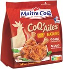 CoQ'Ailes - MAITRE COQ en promo à 5,23 € chez Supermarchés Match CoQ'Ailes - MAITRE COQ dans le catalogue Supermarchés Match