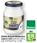 Aktuelles Bioland-Weidemilch Joghurt mild Angebot bei EDEKA in Koblenz ab 1,19 €