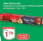 Pizza-Box von Jeden Tag im aktuellen GLOBUS Prospekt