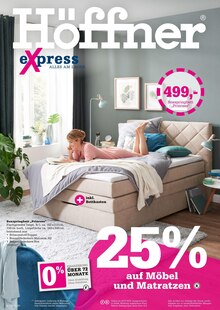 Boxspringbett „Princess“ bei Höffner in Cottbus Boxspringbett „Princess“ im Angebot bei Höffner Cottbus für 499,00 €