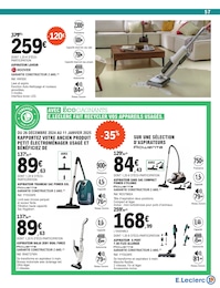 Offre Aspirateur Traineau dans le catalogue E.Leclerc du moment à la page 57