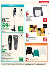 Promos Aspirateur dans le catalogue "LE GOÛT DU RÉCONFORT" de Auchan Hypermarché Aspirateur en promo dans le catalogue Auchan Hypermarché à la page 13