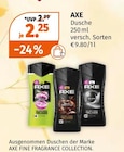 Dusche im Angebot bei Müller in Bayreuth Dusche Angebote von AXE bei Müller Bayreuth für 2,25 €
