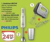 Handmixer HR3740 Angebote von Philips bei GLOBUS Bensheim für 24,99 €
