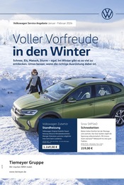 Aktueller Volkswagen Prospekt mit Smartphone, "Wie gemacht für den Winter", Seite 1