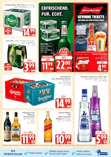 Bier im E center Prospekt "Top Angebote" mit 36 Seiten (Rostock)