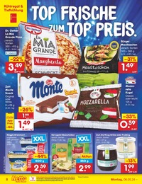 Käse im Netto Marken-Discount Prospekt "Aktuelle Angebote" auf Seite 8