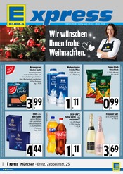 Aktueller E xpress Discounter Prospekt in Feldkirchen und Umgebung, "Wir wünschen Ihnen frohe Weihnachten." mit 4 Seiten, 23.12.2024 - 28.12.2024