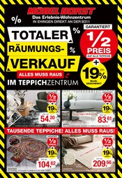 Aktueller Möbel Borst Möbel & Einrichtung Prospekt in Senden und Umgebung, "TOTALER RÄUMUNGSVERKAUF" mit 2 Seiten, 25.02.2026 - 28.03.2026