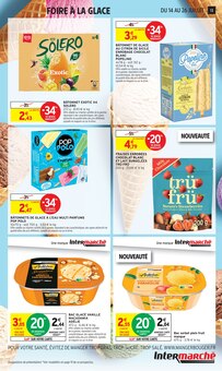 Promotion Bâtonnets Glacés dans le prospectus Intermarché Super, valable du 14/07/2026 au 26/07/2026 Promo Bâtonnets Glacés dans le catalogue Intermarché Super du moment à la page 13