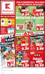 Kaufland Prospekt für Bonndorf mit 56 Seiten Kaufland Prospekt für Bonndorf: "Hier bin ich richtig", 56 Seiten, 18.06.2026 - 24.06.2026