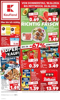 Aktueller Kaufland Prospekt (Bonndorf (Schwarzwald), 56 Seiten zum blättern Kaufland Prospekt Hier bin ich richtig mit 56 Seiten