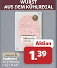 Jagdwurst bei combi im Glandorf Prospekt für 1,39 €