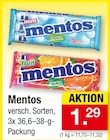 Zimmermann Celle - Mentos Angebot im Prospekt Mentos bei Zimmermann im Celle Prospekt für 1,29 €