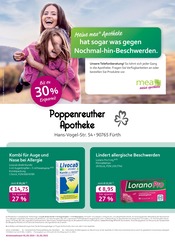 Aktueller mea - meine apotheke Apotheke Prospekt in Oberasbach und Umgebung, "Unsere März-Angebote" mit 4 Seiten, 01.03.2025 - 31.03.2025