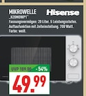 Mikrowelle H20MOWP1 im Angebot bei Marktkauf in Köln Mikrowelle H20MOWP1 Angebote von Hisense bei Marktkauf Köln für 49,99 €
