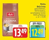Aktuelle Melitta Angebote bei EDEKA in Nürnberg Aktuelles Bella Crema Angebot bei EDEKA in Nürnberg ab 12,49 €