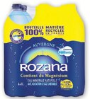 Eau minérale naturelle gazeuse - ROZANA en promo chez U Express Pau à 0,91 €