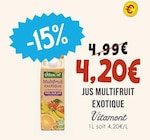 Jus Multifruit Exotique - Vitamont dans le catalogue Naturalia
