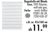Doppelrollo mit Blende im Angebot bei SB Möbel Boss in Dreieich Doppelrollo mit Blende Angebote bei SB Möbel Boss Dreieich für 11,99 €