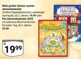 Mein großer Sachen suchen Adventskalender Angebote bei GLOBUS Gera für 19,99 €
