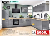 Einbauküche im porta Möbel Prospekt Einbauküche von Siemens im aktuellen porta Möbel Prospekt für 3.999,00 €
