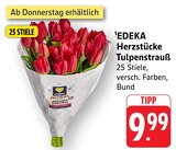 Herzstücke Tulpenstrauß Angebote von EDEKA bei EDEKA Freiburg für 9,99 €