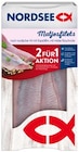 Matjesfilets von Nordsee für 2,49 € bei REWE im Angebot Matjesfilets von Nordsee im aktuellen REWE Prospekt