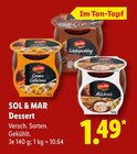 Dessert von SOL & MAR im aktuellen Lidl Prospekt für 1,49 €
