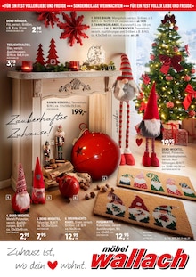 Weihnachtsbaum im aktuellen Möbel Wallach Prospekt (Langenhagen) Weihnachtsbaum im Möbel Wallach Prospekt "FÜR EIN FEST VOLLER LIEBE UND FREUDE" mit 12 Seiten (Langenhagen)
