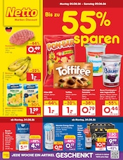 Netto Marken-Discount Discounter Prospekt der aktuellen Woche mit 68 Seiten, gültig von 24.08.2026 bis 29.08.2026, in Nossen und Umgebung Aktueller Netto Marken-Discount Discounter Prospekt in Nossen und Umgebung, "Aktuelle Angebote" mit 68 Seiten, 24.08.2026 - 29.08.2026